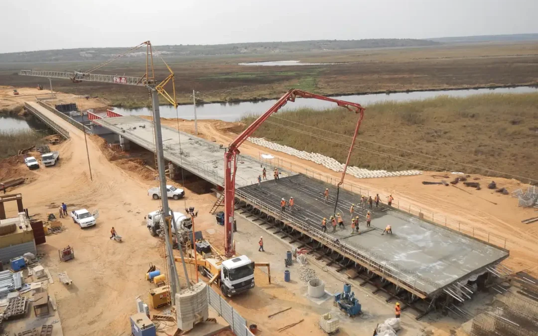 Bridge over the Cuito River - Cuanavale - Mavinga section