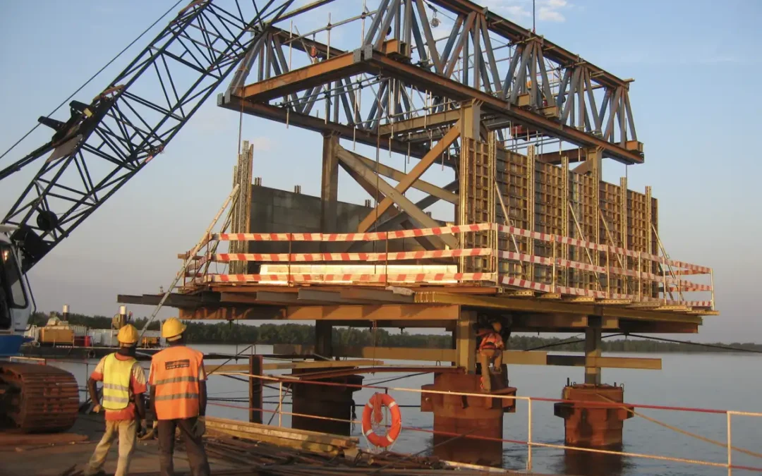 Pont de Saint Vicent Sur Le Fleuve Cacheu